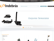 Tablet Screenshot of indebras.com.br
